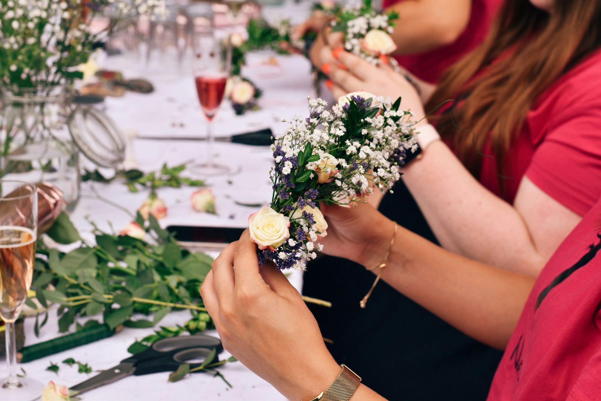 Flower crown workshop